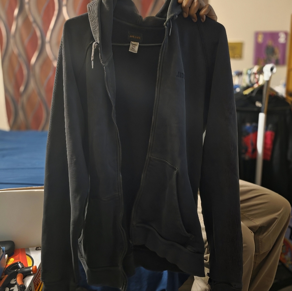 Diesel Black Cotton Garment